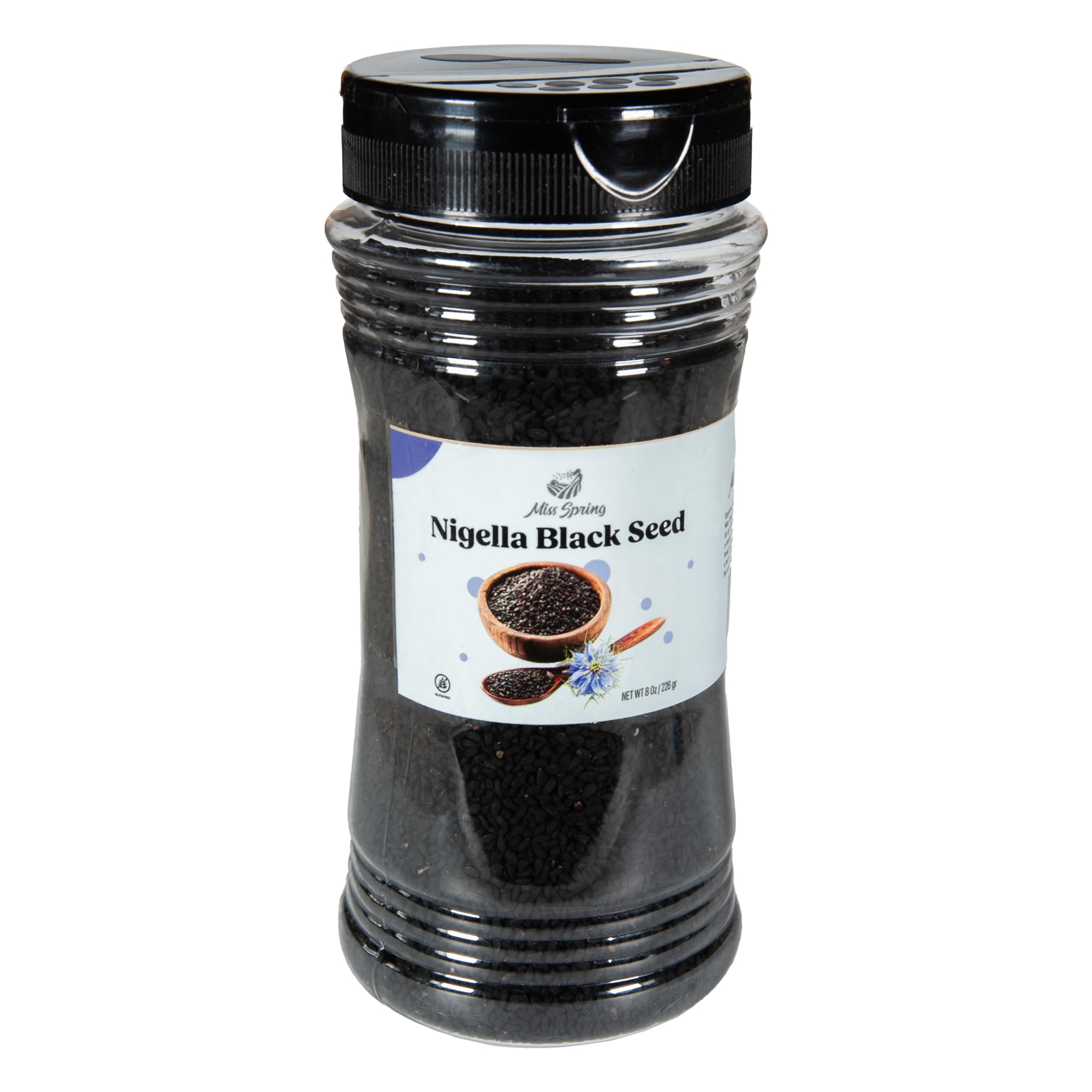 Miss Spring Black Seed | Nigella Sativa, Kalonji & Black Cumin Seeds| Rich in Protein & Omega 3 | Ideal For Baking & Cooking | Free from Additives,