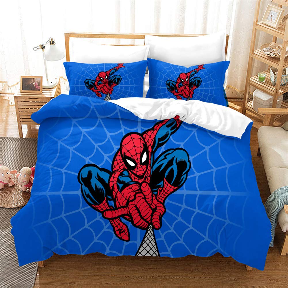 Toddler Bed Spiderman Bedding Set Full Spiderman Comforter Full