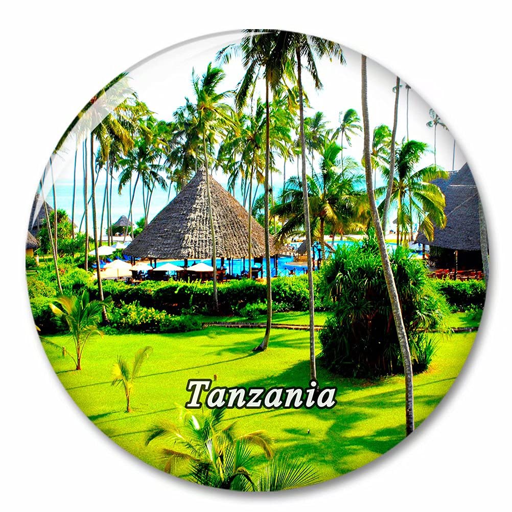 Kxrsm Bxtkpq-Tanzania-5657 Tanzania Fridge Magnet Decorative Magnet Bottle Opener Tourist City Travel Souvenir Collection Gift Strong Refrigerator Sticker