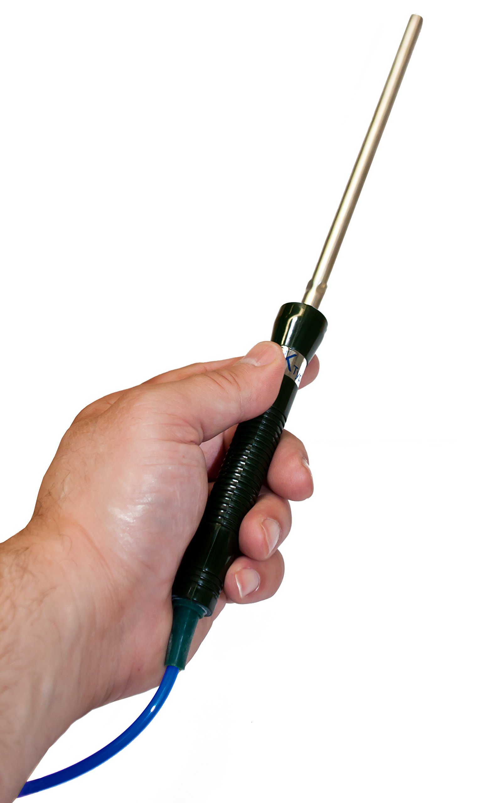 PeakTech P TF-60 Profi- Typ-K Temperaturfühler, 50 … 1000 °C, Temperatursonde für Flüssigkeiten, Durchmesser Sensor 8 mm, 1 Stück