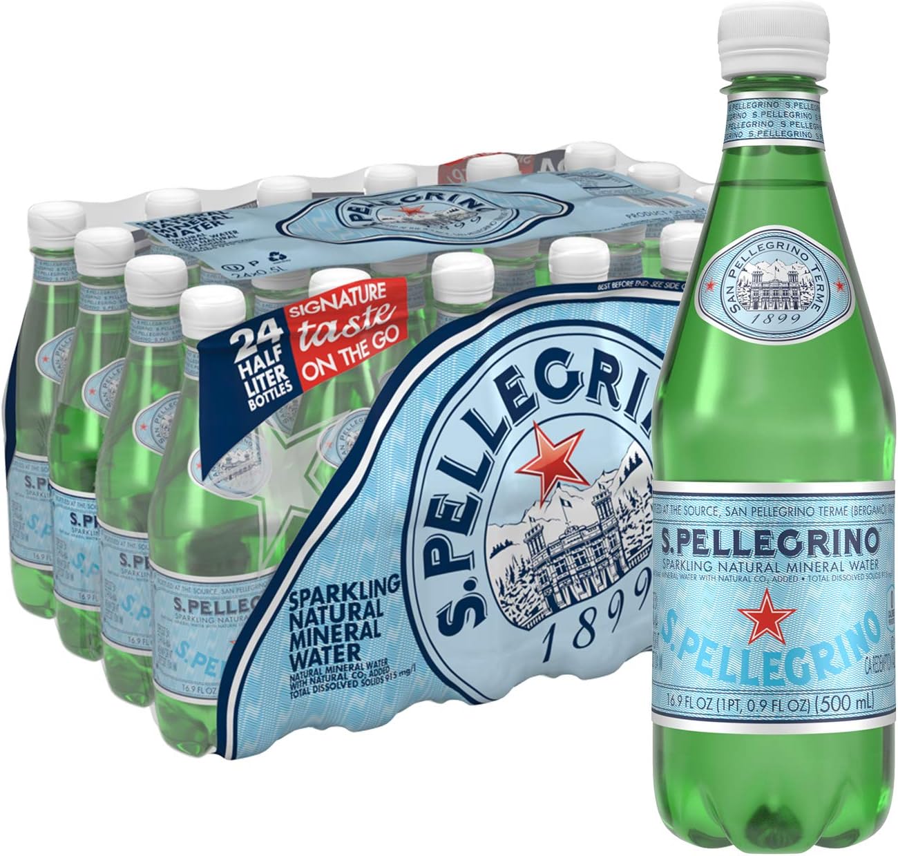 Amazon Sanpellegrino サンペレグリノ 炭酸入りナチュラルミネラルウォーター 500mｌ 24本 並行輸入品 Sanpellegrino サンペレグリノ 炭酸水 通販