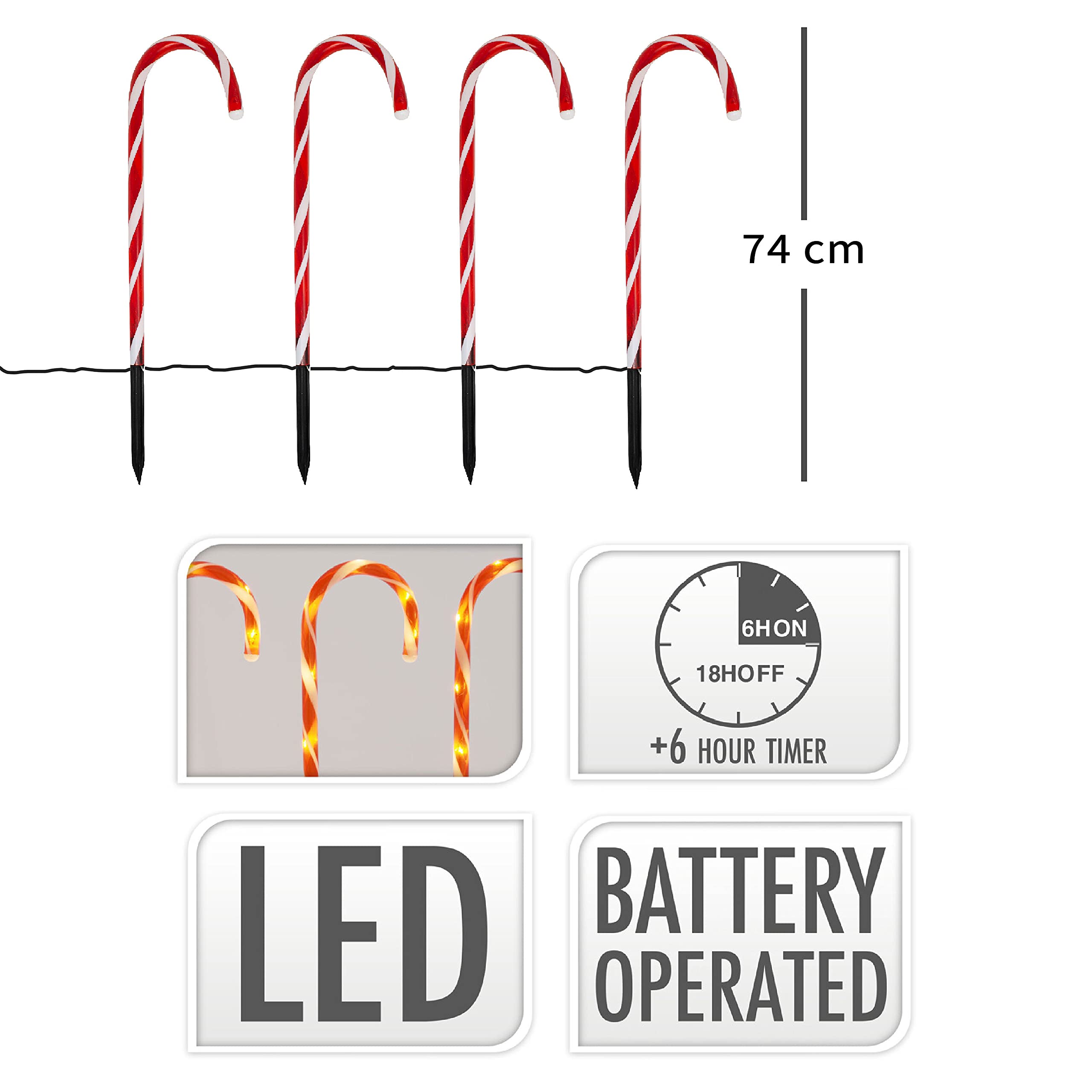 Lights4fun Lichtsnoer met 150 kleurrijke LED-lampjes voor Kerstboom, 14,85m donkergroen kabel, afstandsbediening, timer