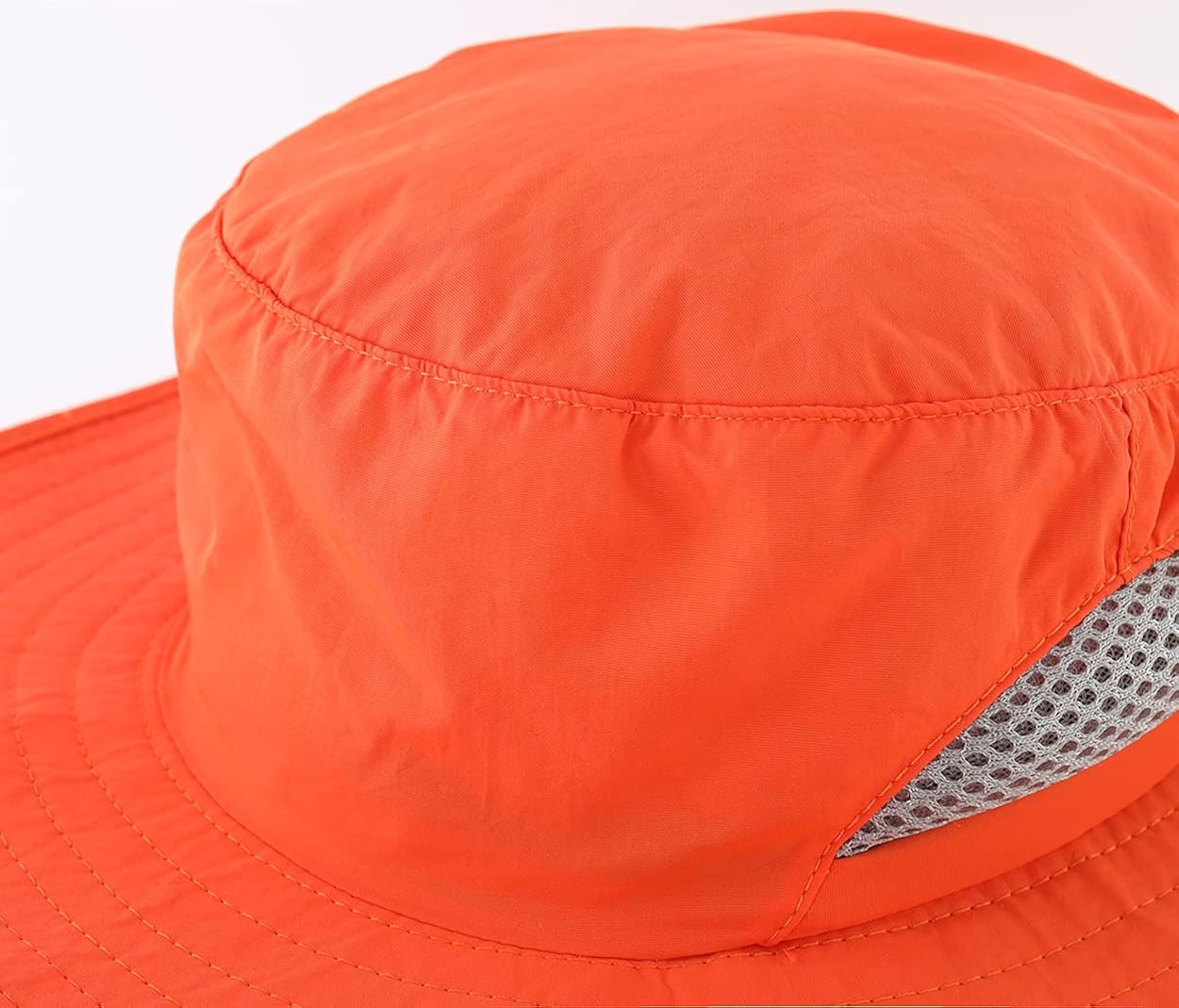 LLmoway Toddler Kids Sun Hat for Boys Girls Summer Outdoor Beach Play Fishing Hat with Strap Orange : Sports & Outdoors