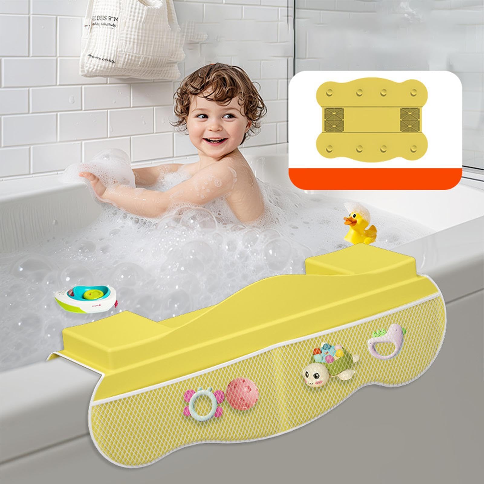 Badewannen-Wasserschutz, Badewannenablage, Badewannen-Spielregal
