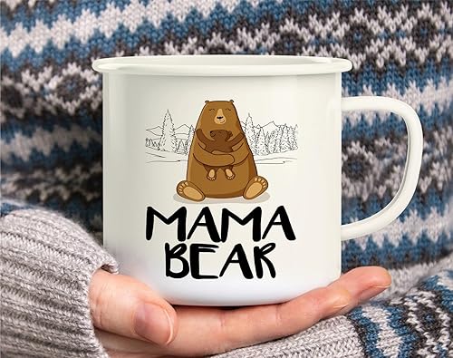 Miniatura 5 de Retreez Divertidas tazas de café para baby shower de 16 onzas de acero inoxidable esmaltado de acero inoxidable para campamento, fogata, sarcasmo,