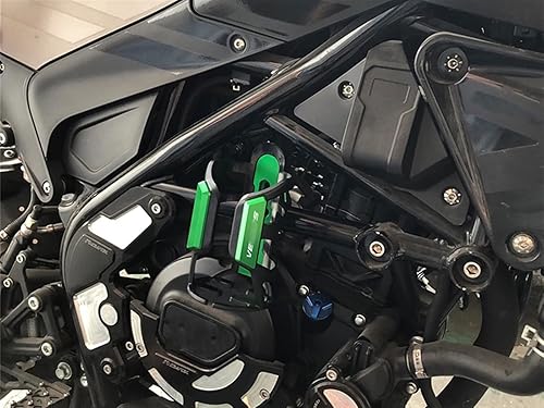 Miniatura 3 de Extension Board for Kawasaki for Versys 1000 for Versys650 X300 2008-2021 Accessories Motorcycle Water Bottle Thermos Holder Removable Cage Bracket