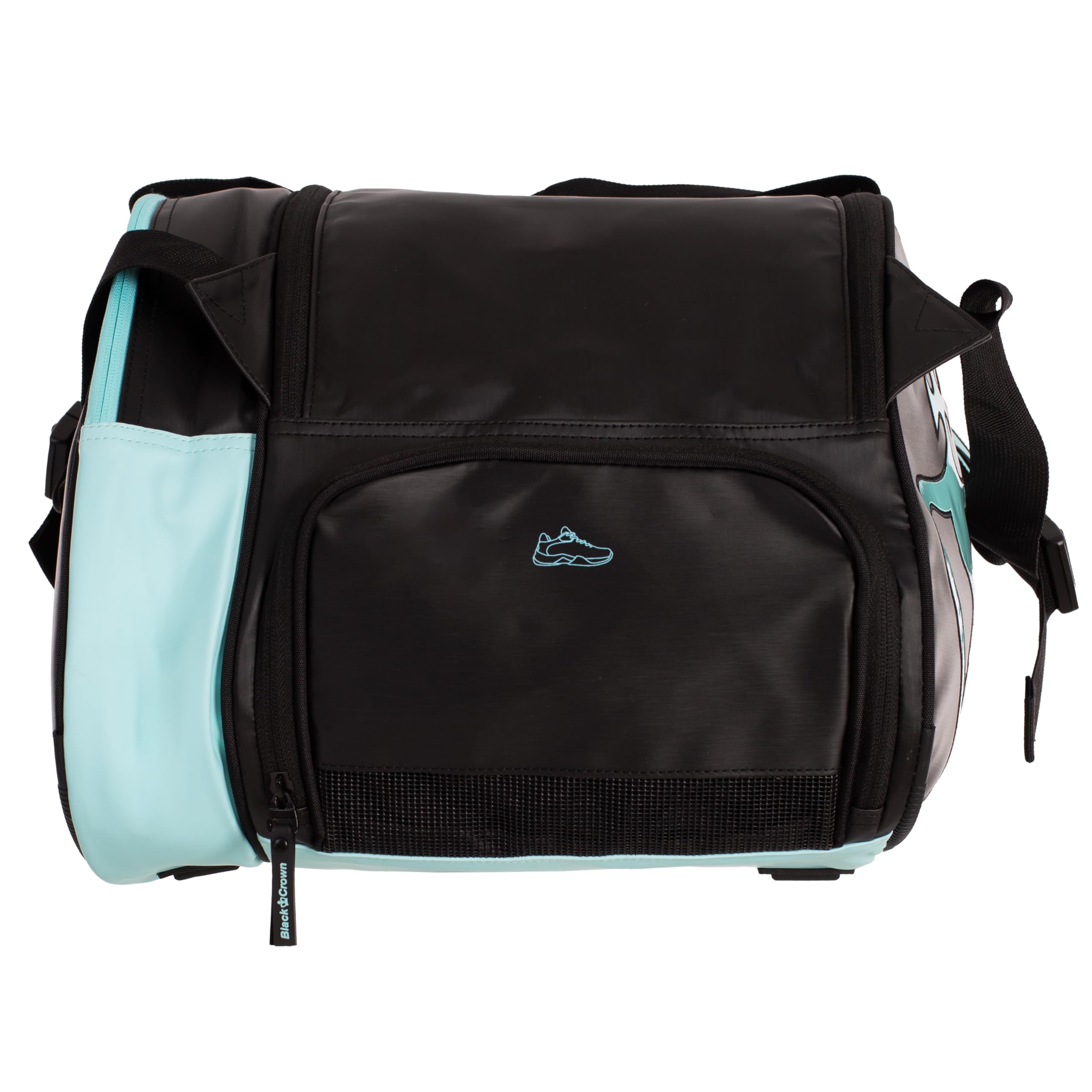 Black Crown - Borsa per paddle Thunder - Scomparto termico per 2 pale - Spazio per vestiti e scarpe - Tasche esterne - Tasca per scarpe - Materiale PU e poliestere