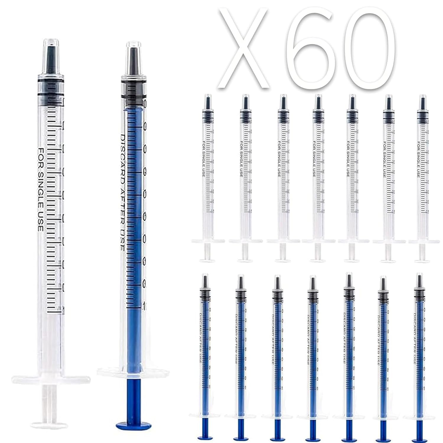 60 Pcs Colostrum Collection Syringe, Colostrum Collection Kit