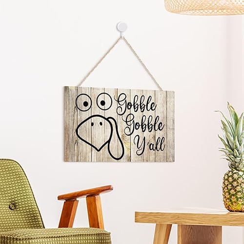 Vista 12 de Letrero decorativo para puerta delantera, decoración rústica de bienvenida de otoño para colgar en la pared, placas de madera para porche de granja