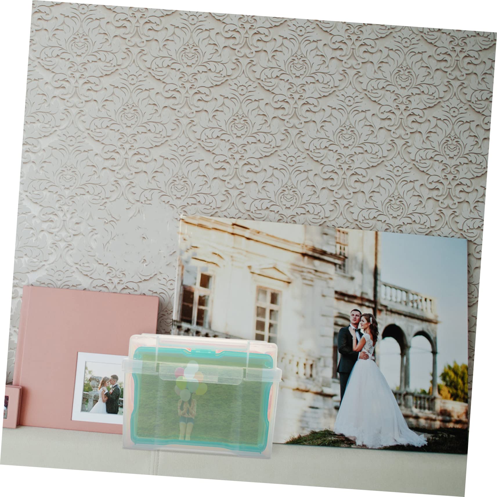 Boîte de Rangement Photos 4x6 Pouces, Plastique, 1 Set, Organisateur