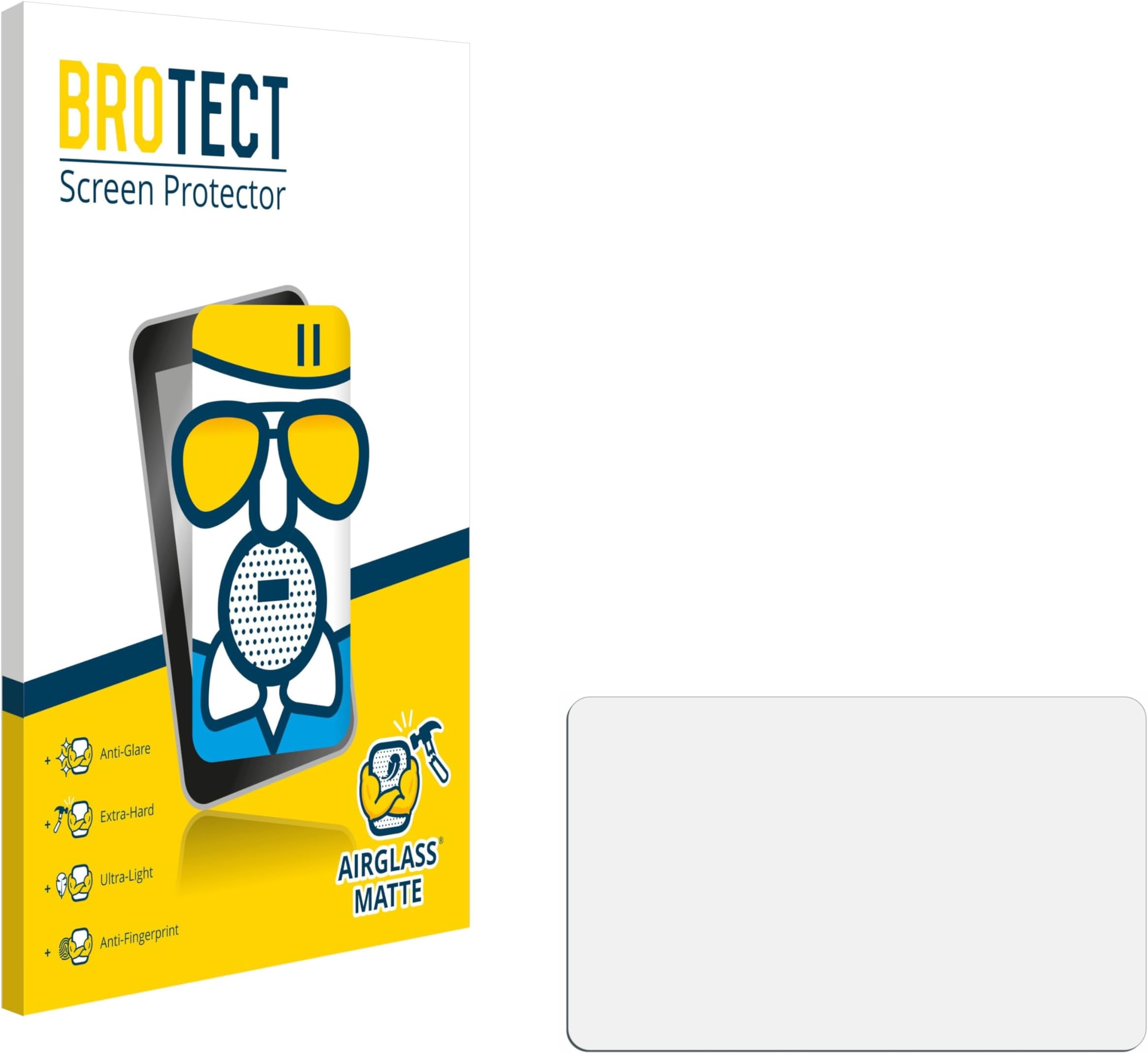 brotect Anti-Glare Glass Screen Protector Matte Compatible with Navpal 704 - Anti-Scratch 9H Protection Film