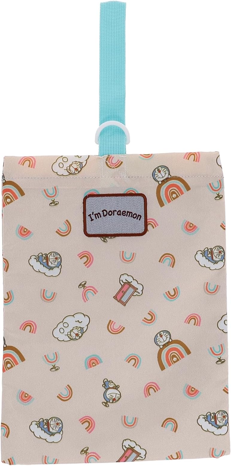 Marushin Shoe Bag with Name Name, Reflective Plates, Characters, Kindergarten Entrance Goods, Preparation for Kindergarten, Elementary School