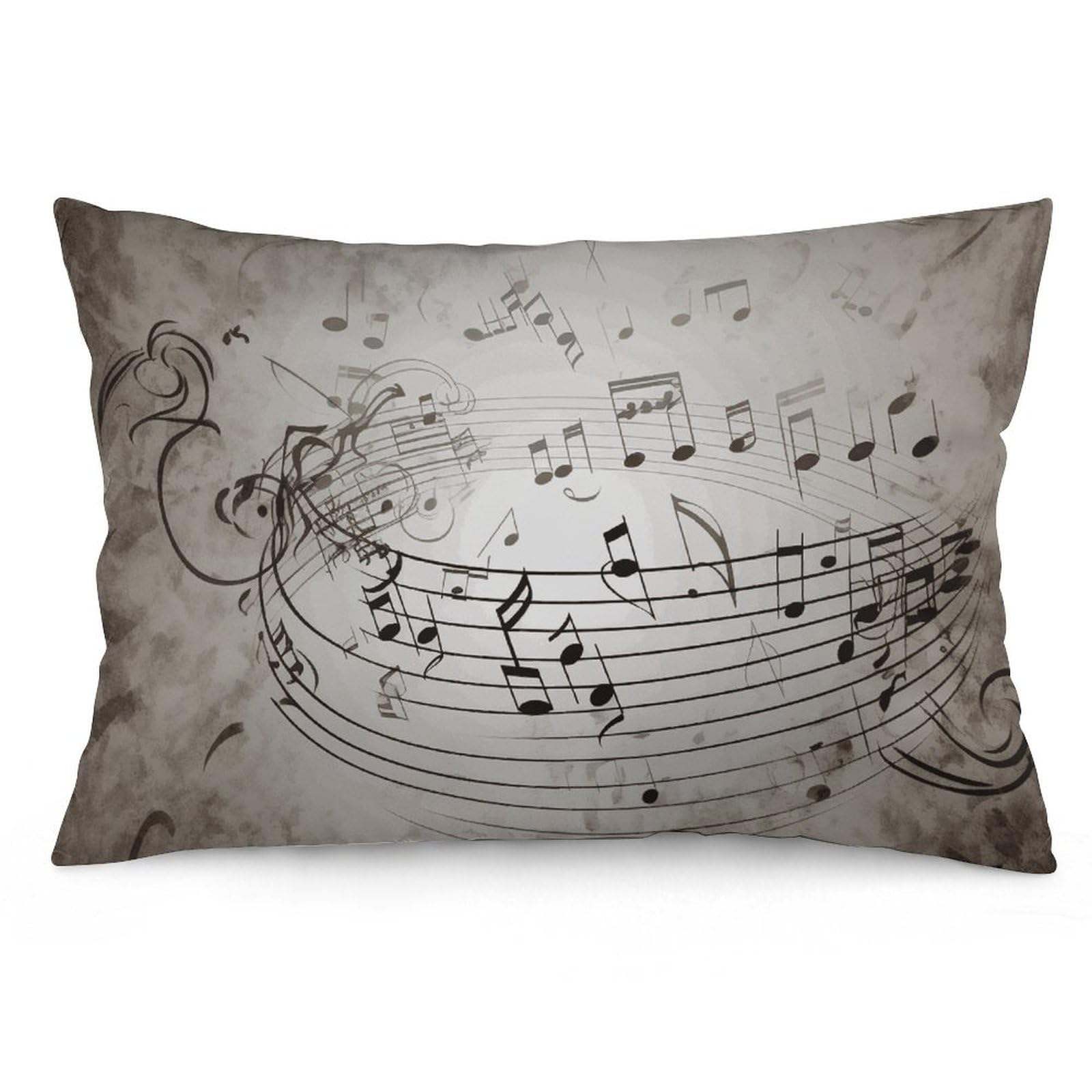 Taies d'oreiller notes de musique pour apaiser vos nuits et dormir confortablement