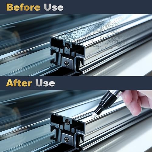 Miniatura 6 de FansArriche Marcadores cromados espejados, bolígrafos de pintura líquida permanente reflectante brillante cromado metálico para reparación, pintura