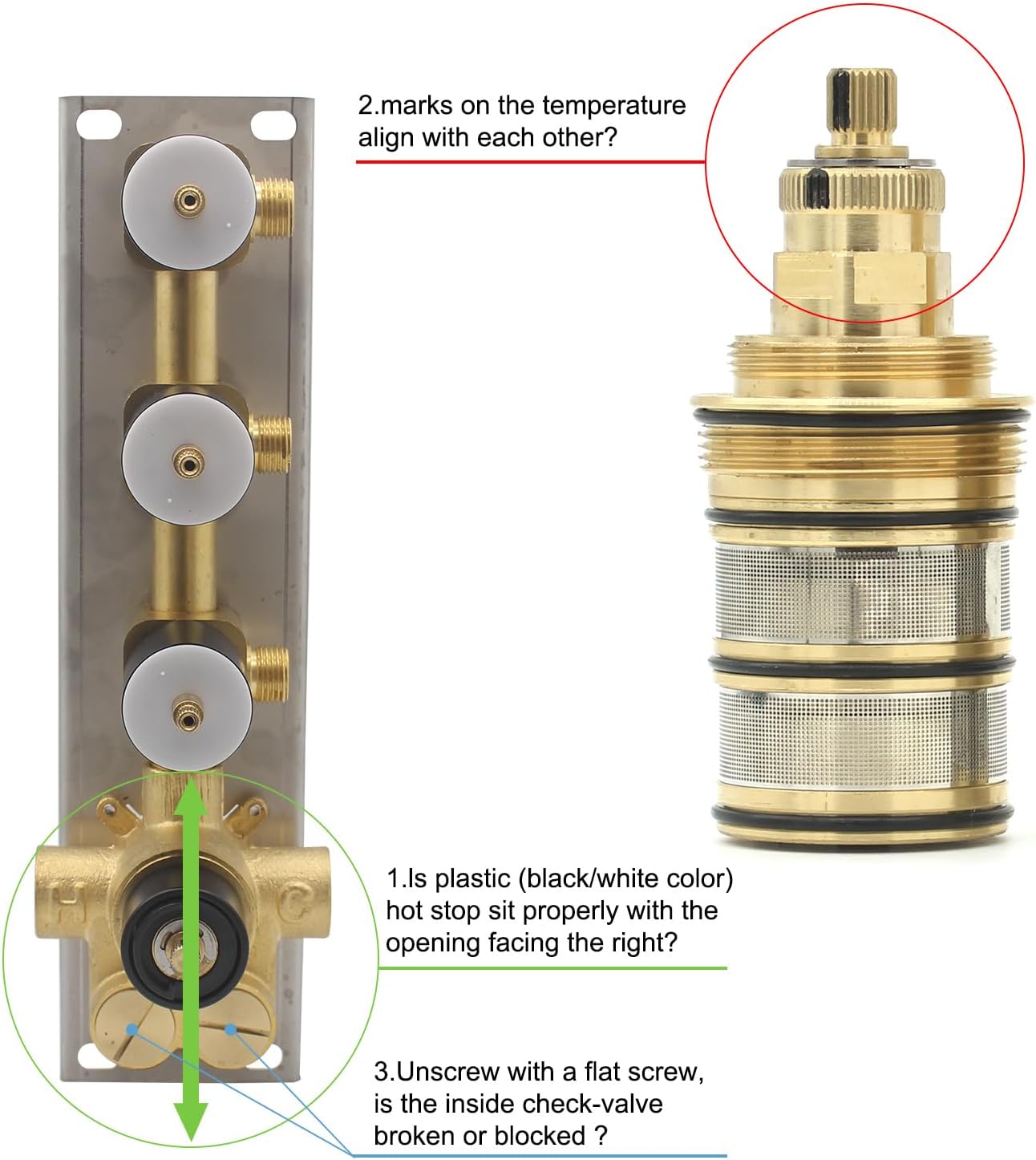 [For Order AFTER July, 2022] Only for HOMEDEC HDC-HSTZ4BS-21-0331-01 Temperature Cartridge