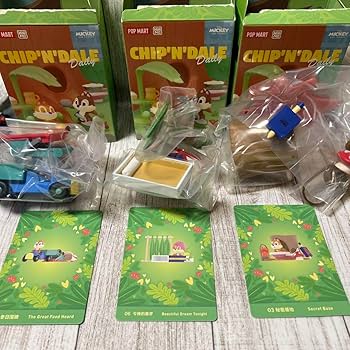 Amazon.co.jp: チップとデール ポップマート フィギュア デール