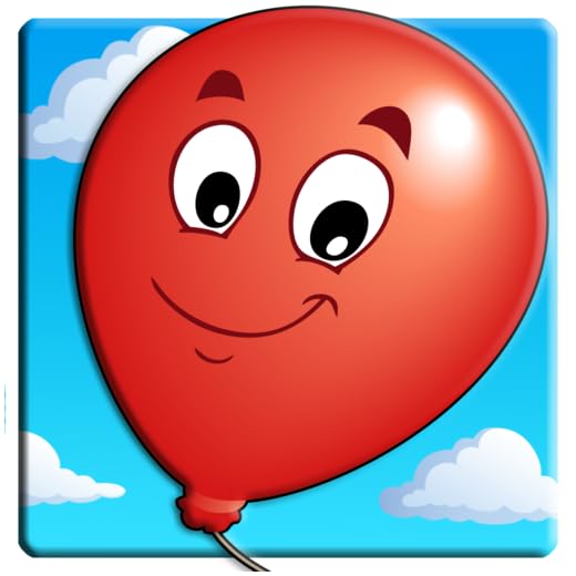 Toddler Balloon Pop Game: Learning games for babies and preschool kids - Learn letters, numbers, colors and shapes in 10 languages with no ads (Free trial edition)