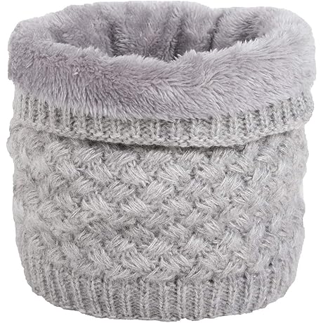 Women's Double-Layer Winter Knit Neck Warmer