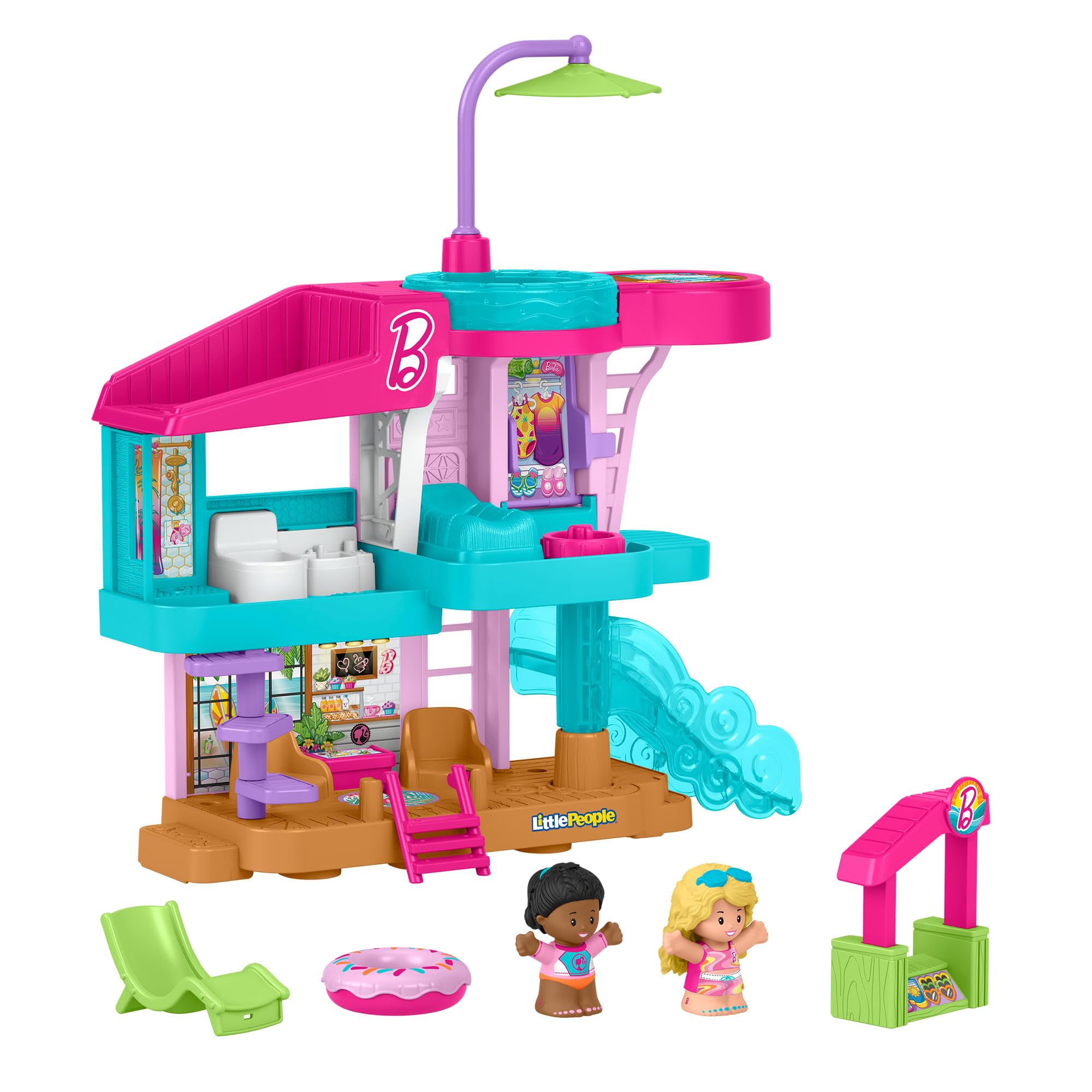 Fisher-Price Little People playset Barbie Casa al Mare