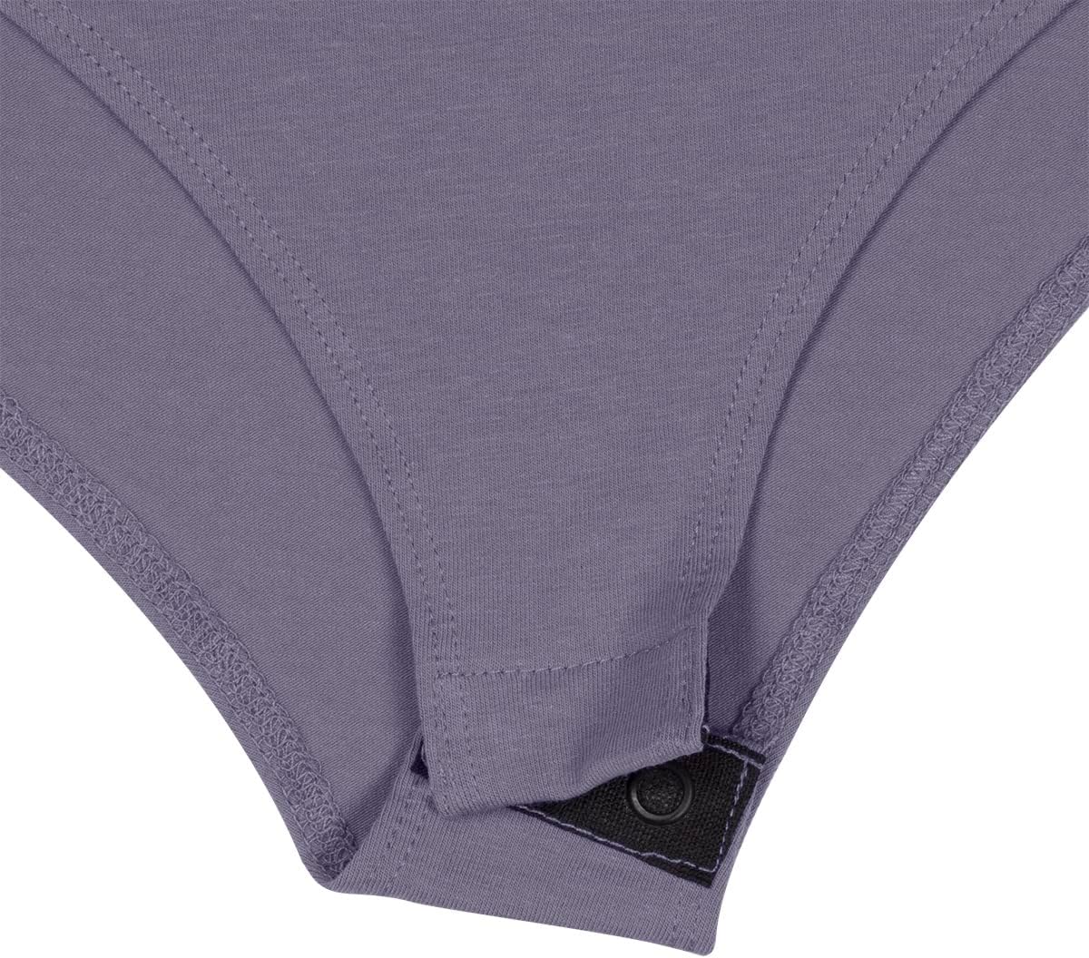 Natural Uniforms Short Sleeve Scoop Neck Body Suit-Breathable Cotton Stretch - Image 5