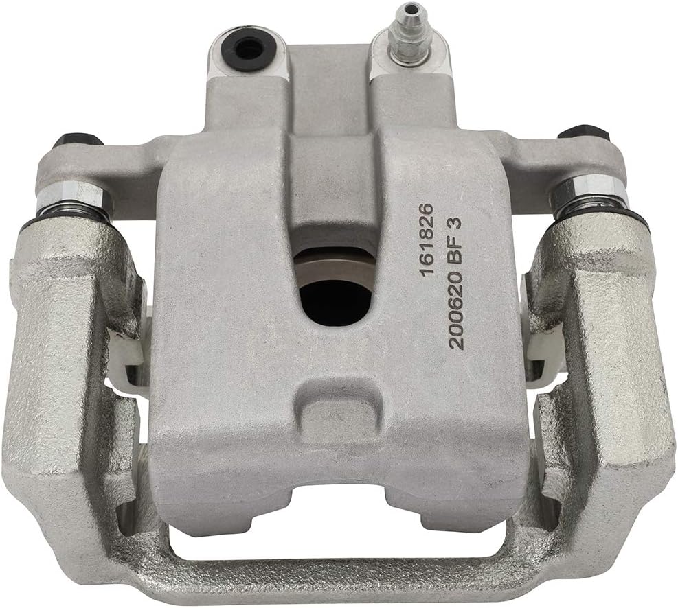 cciyu Rear Left & Right Brake Calipers Assembly w/Bracket 18B4970 18B4971 for Chrysler for 300,for Dodge for Challenger/for Charger/for Magnum,2012-2016 for Dodge for Challenger fit Solid Rotors only