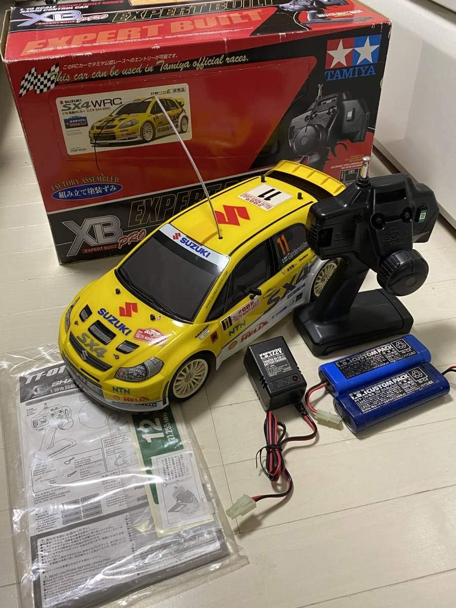 TAMIYA SX4 WRC XB PRO 1/10ラジコンカー　スズキ TAMIYA TT-01 SUZUKI SX4 WRC - YouTube