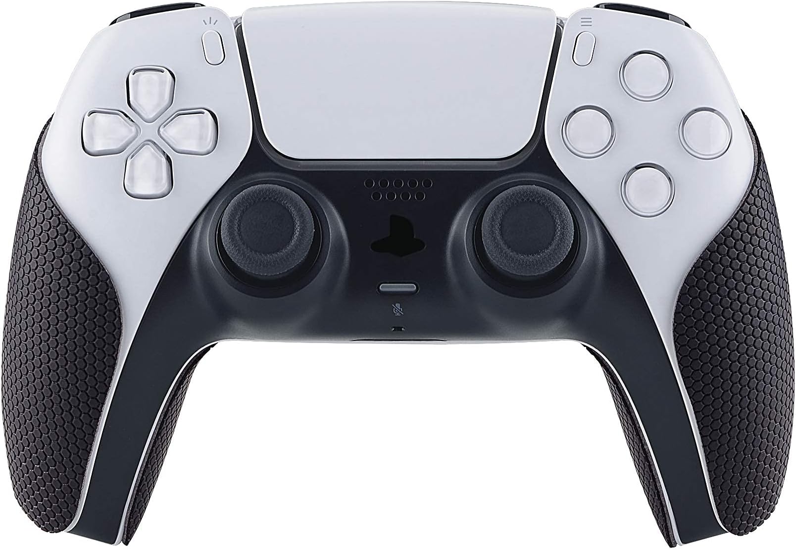 eXtremeRate PlayVital Anti-Skid Sweat-Absorbent Controller Grip for ps5 Controller,Professional Textured Soft Rubber Pads Handle Grips for ps5 Controller