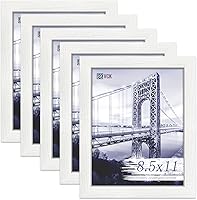 Vista 107 de VCK Marco para póster con plexiglás pulido, juego de 5 formatos horizontal y vertical, incluye piezas metálicas para colgar, 18 x 24 pulgadas