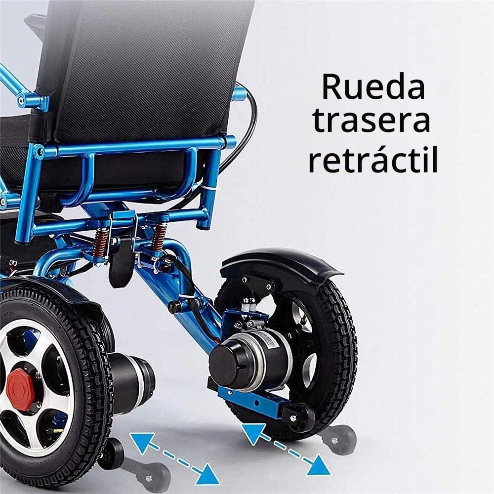 Silla de Ruedas eléctrica de Aluminio Plegable - Prim Ancho de Asiento 45 cm