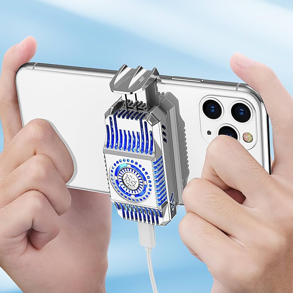 ☆20秒急速冷却スマホ冷却器 - 超静音、史上最軽量 Amazon | スマホ タブレット 冷却ファン 急速冷却 効果 史上最