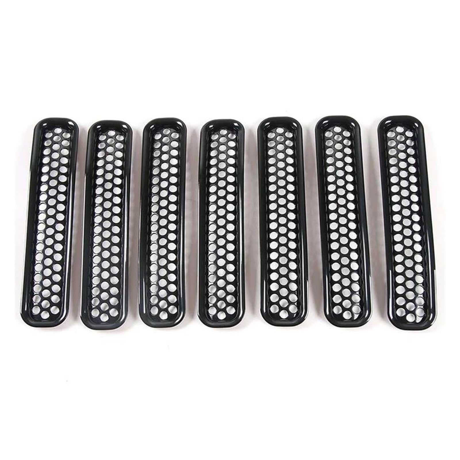 Parrilla para Jeep Wrangler TJ y Unlimited (1997-2006) con malla protectora de panal 4