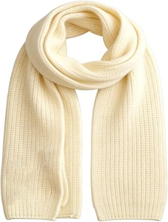 IZUS Child Winter-Warm Soft-Knitted-Scarf Little-Kids Neck-Warm-Scarves for Spring Cold-Weather Outdoor/Travel/Walk 7x55in