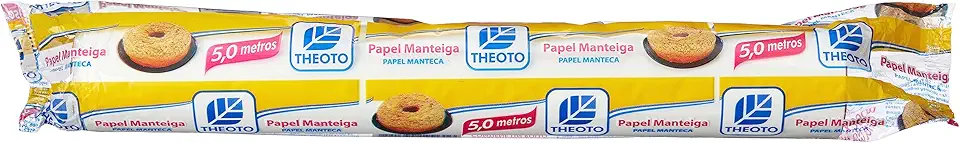 Papel Manteiga, Theoto, Rolo, 30Cmx5M