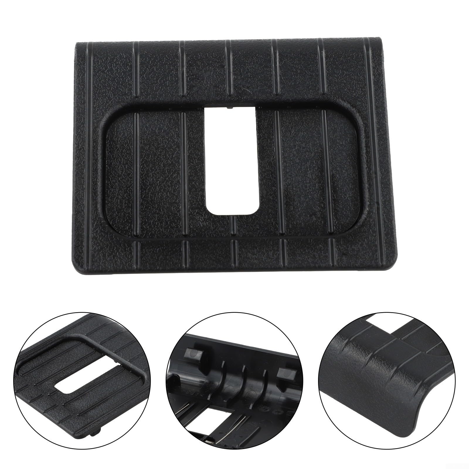 Protector de maletero para Mercedes-Benz Clase E W212 E350 2010-2016, cubierta para cerradura de puerta, pieza de repuesto A2126900007, color negro