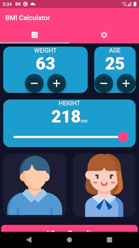 Quickly BMI Calculator