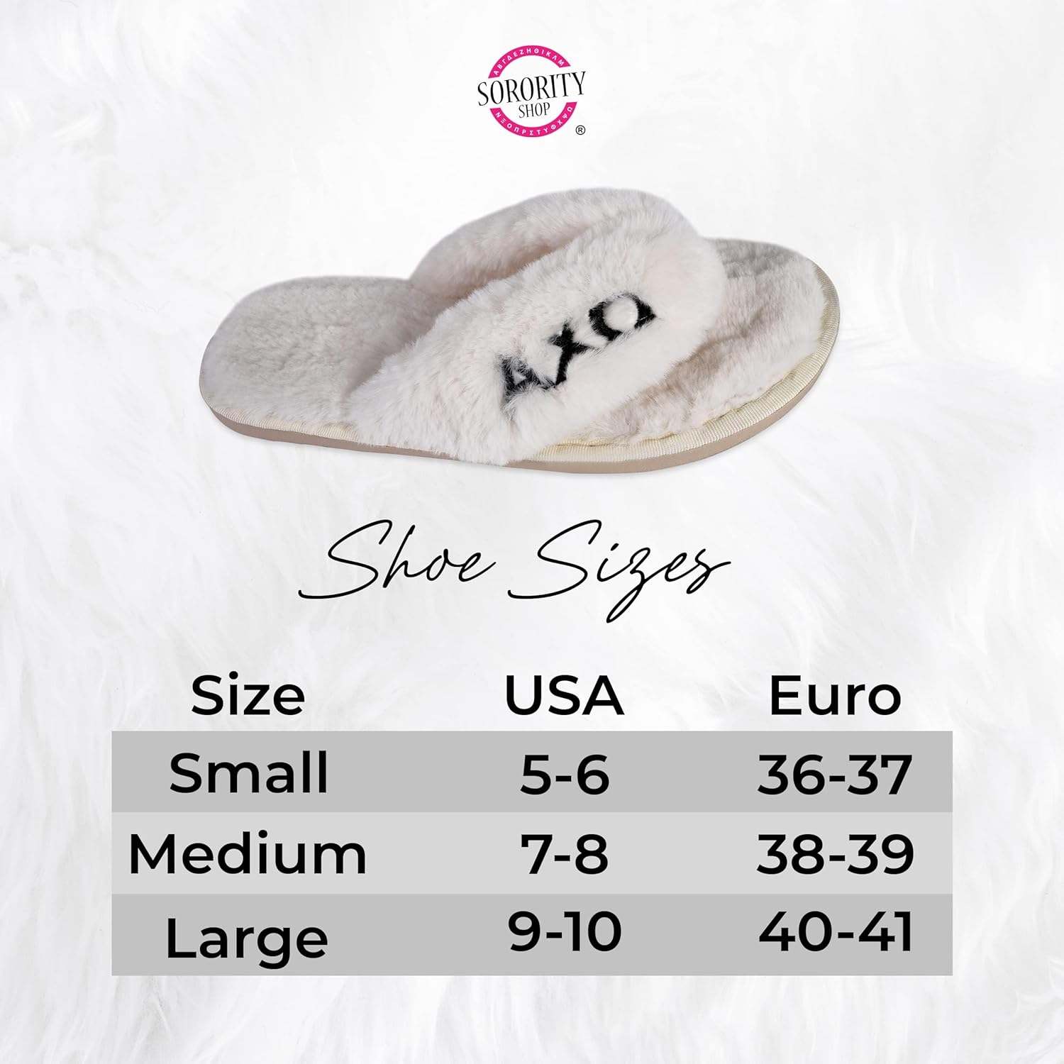 Sorority Shop Delta Sigma Theta Fuzzy Slippers Women