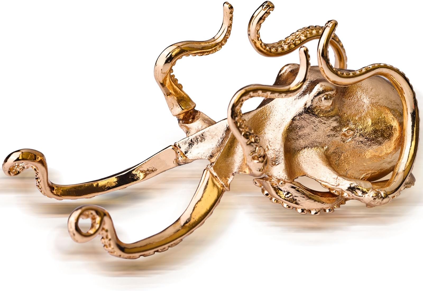 GAOSHENG Metal Octopus Statue (Gold)