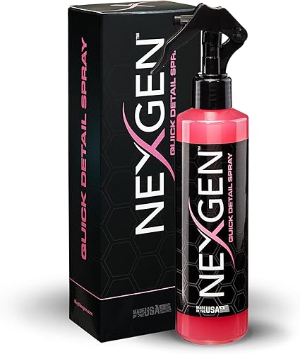 Vista 7 de Nexgen Spray de detalle rápido (16 onzas) – Limpiador de manchas y mantenimiento de revestimiento de cerámica – Detalles instantáneos del coche