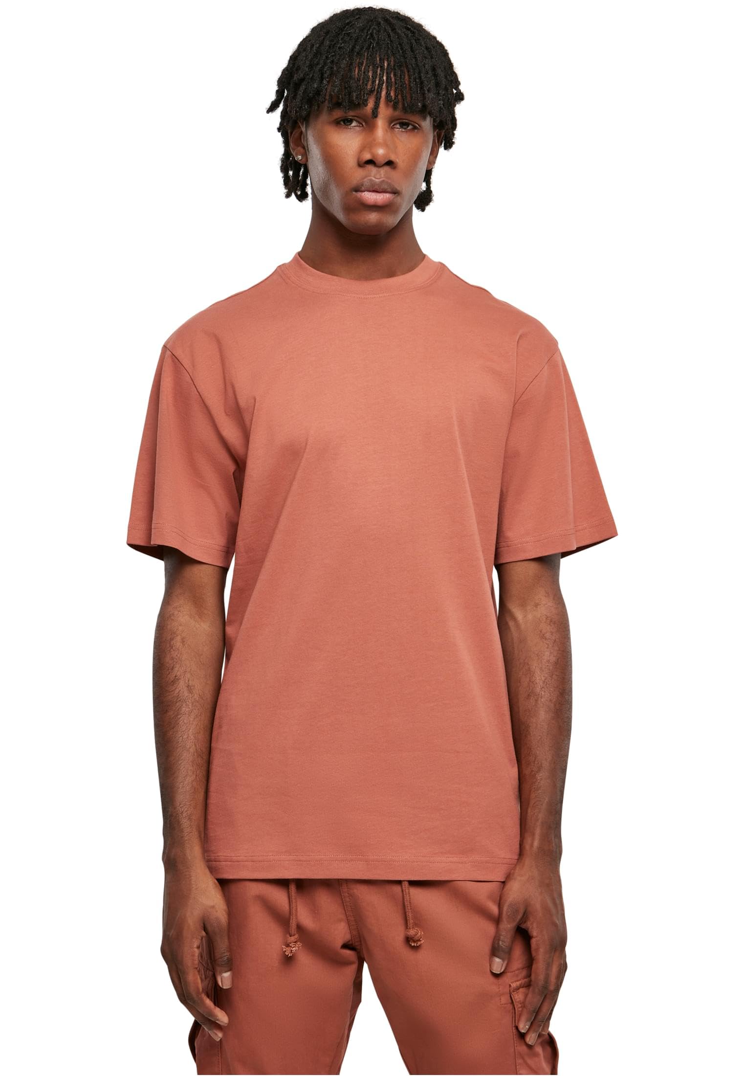 Urban Classics Men's T-Shirt, Terracotta, 3XL