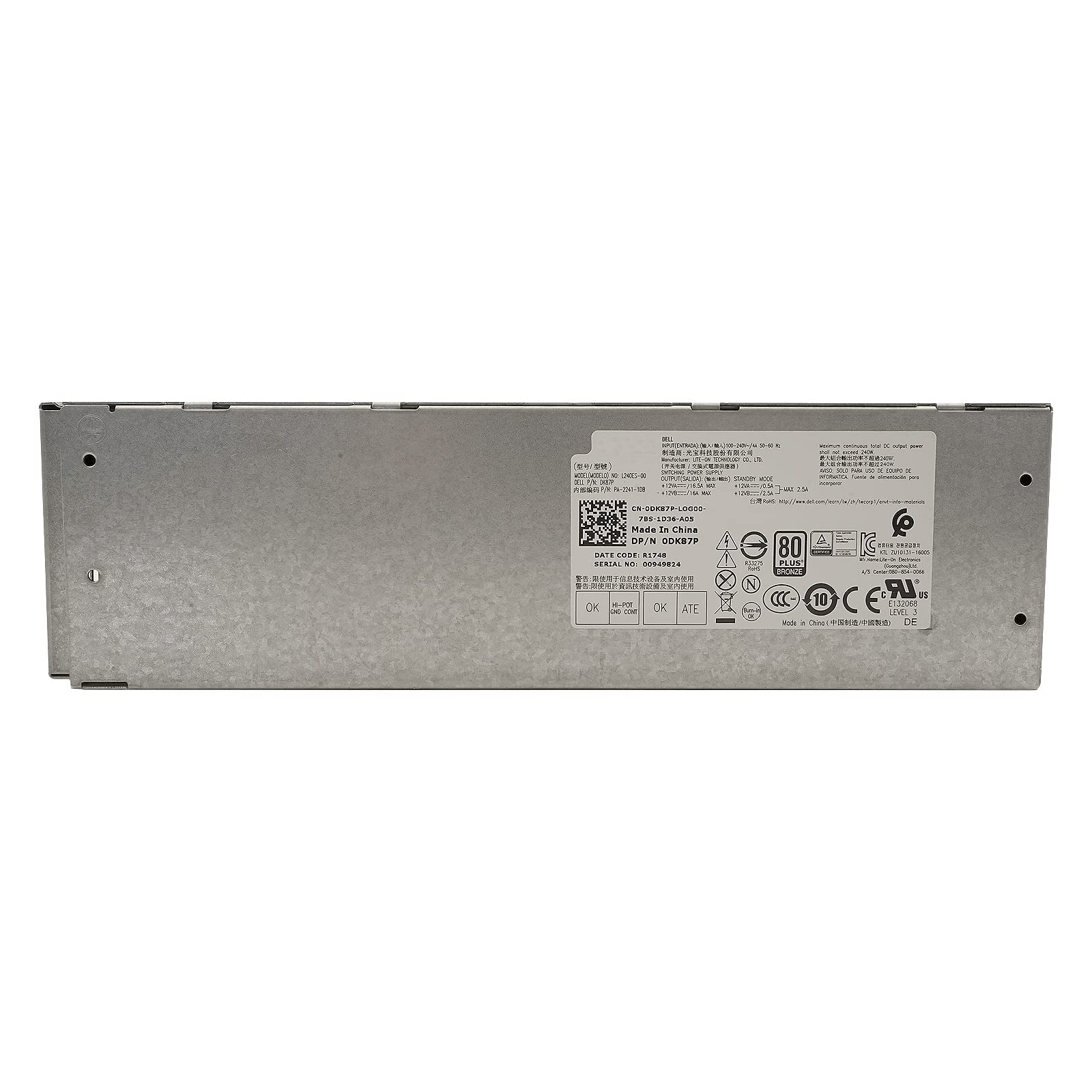Photo 1 of 200W 240W Power Supply Replacement for Dell Inspiron 3430 3460 3470 3880 SFF Optiplex 3040 3046 3250 3650 3656 5040 7040 Small Form Factor(SFF) Mini Tower(MT)