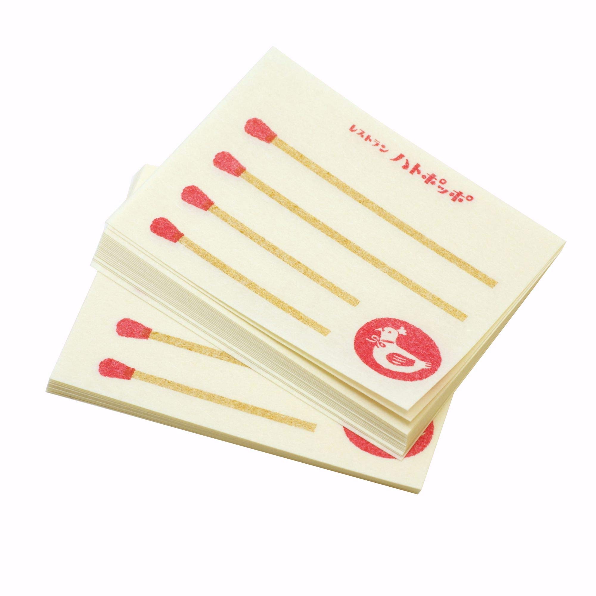 Amazon.co.jp: レトロ日記 マッチ箱メモ 【レストランハトポッポ