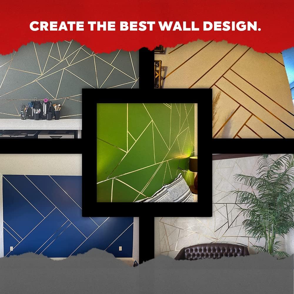 MAT Metalized Polyester Mylar Film Tape, Black - 1.5 inch x 72 yds. Decor Tape for Detailing Accent Wall, Graphic Arts, Car and Boat Trim - Vibrant Mirror Like Finish