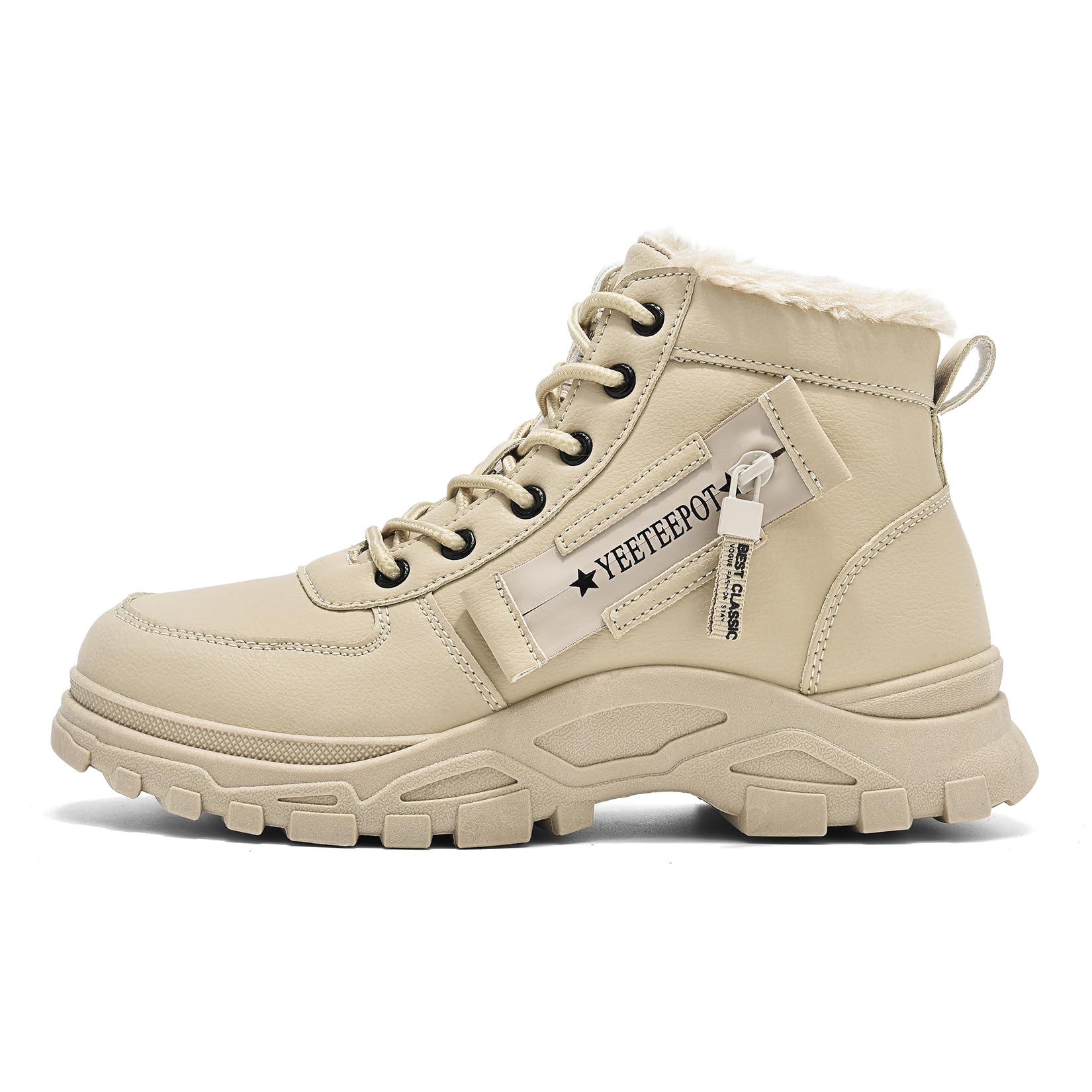 Botas para Mujer Invierno Calentar Forrado Botines Nieve Zapatos | Cálido Forrado Botines Antideslizante Caminar Zapatos Aire libre Deportivo Zapatos Casuales Viaje Boots
