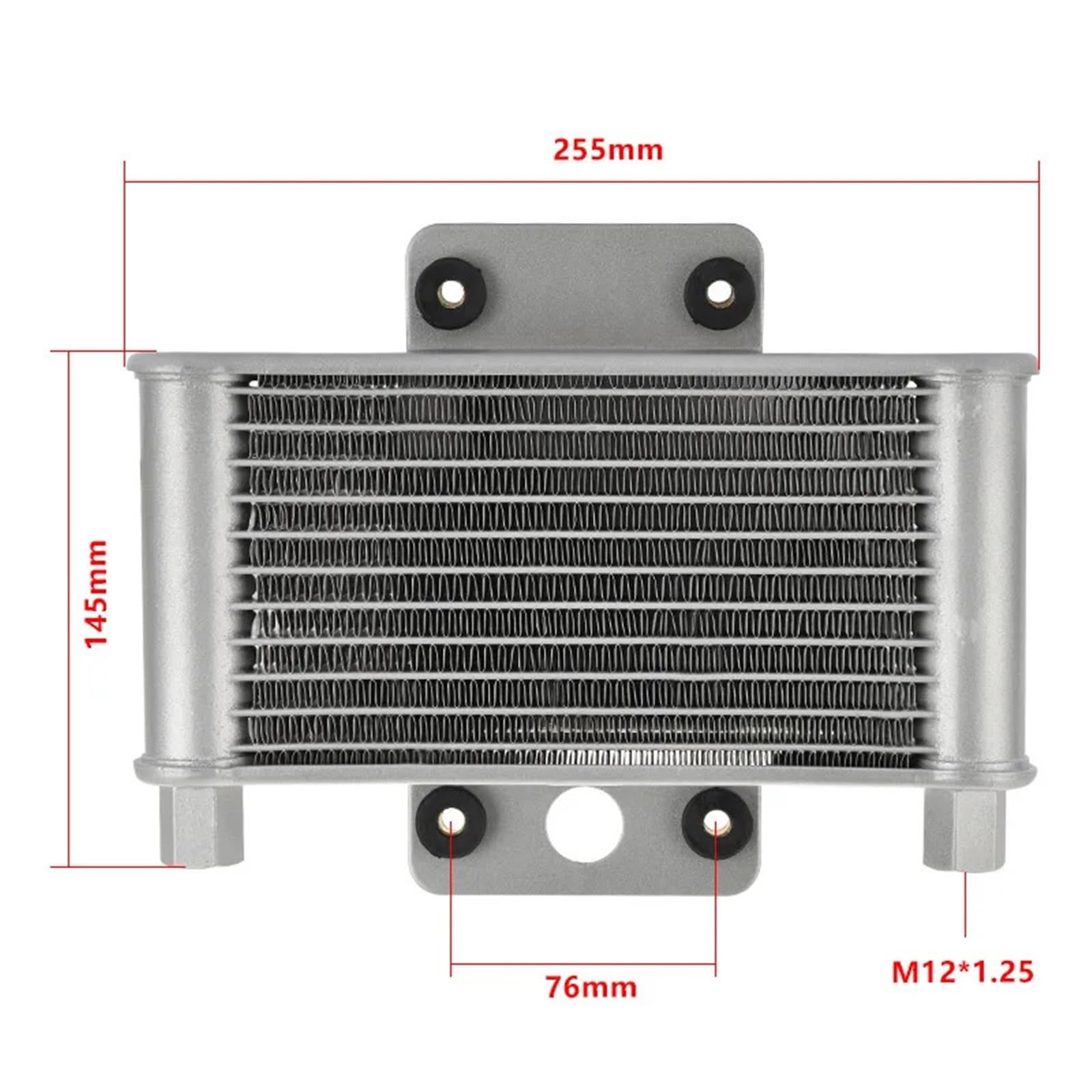 Radiadores del motor Enfriador de aceite GY6 para ATV de cuatro ruedas, Compatible con radiador refrigerado por aceite de 150-250 cc. Enfriador aceite