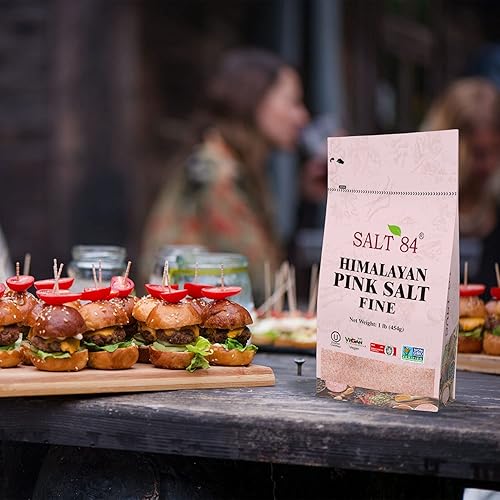 Miniatura 8 de Himalayan Chef Pure Pink Sal grano fino grueso 1 libra paquete de 2