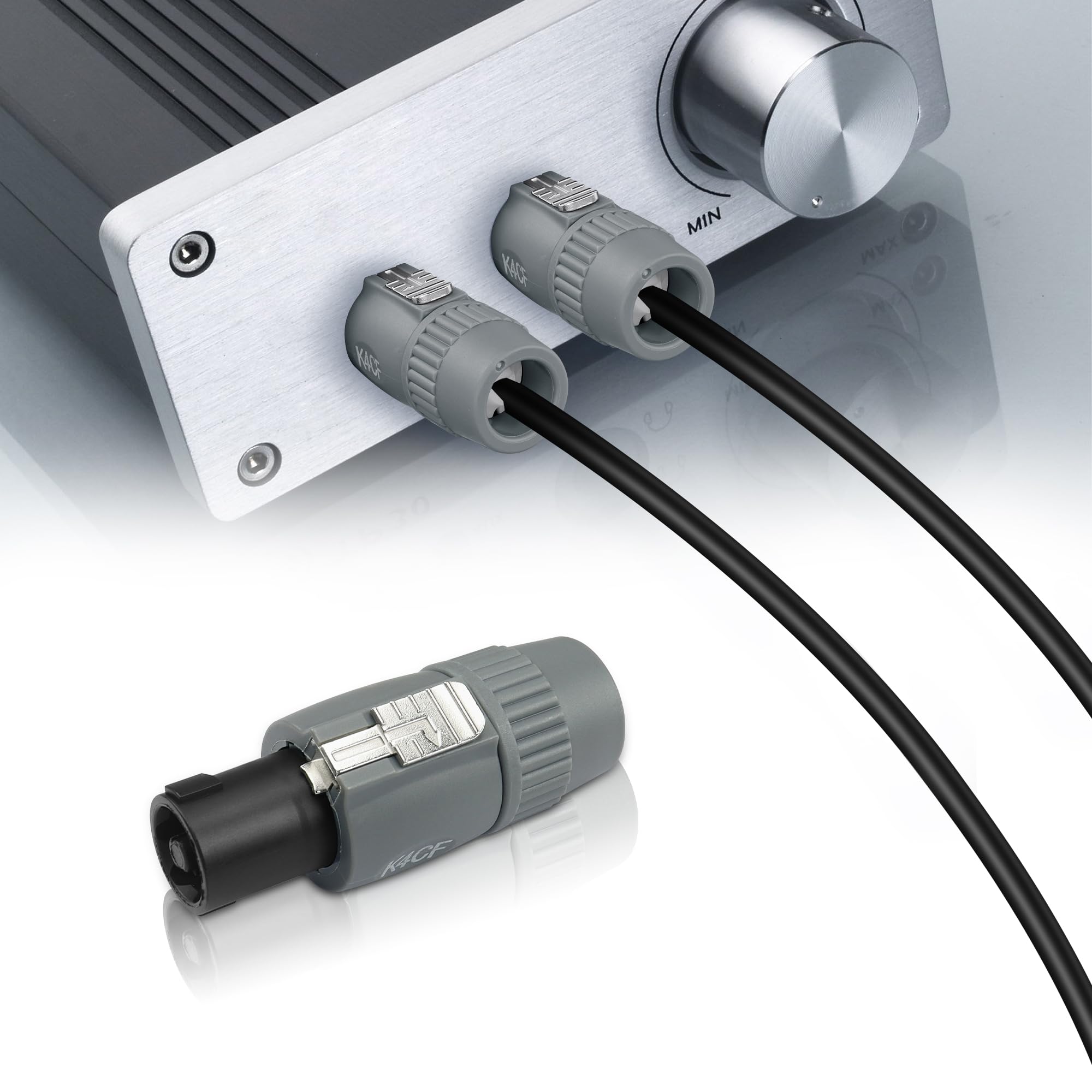 PNGKNYOCN NL4FC Speakon - Kit Per Altoparlanti Audio, Con Chiusura - Foto 2