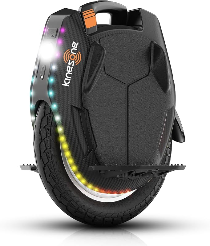 Monociclo eléctrico King Song 16X Pro, motor de 2200 W, batería de 1554 Wh (negro) | Monociclo autoequilibrado de 16 pulgadas con batería de 1554 Wh, motor de 2200 W, alcance de hasta 99 millas y velocidad máxima de 37 mph