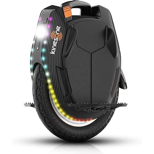 King Song 16XPro Electric Unicycle, 87-99mi Long Range & 4600W Peak Motor, UL2272 Certified Smart Electric Monowheel for Self-Balancing Unicycle for Adults Teens Commuting (Black)