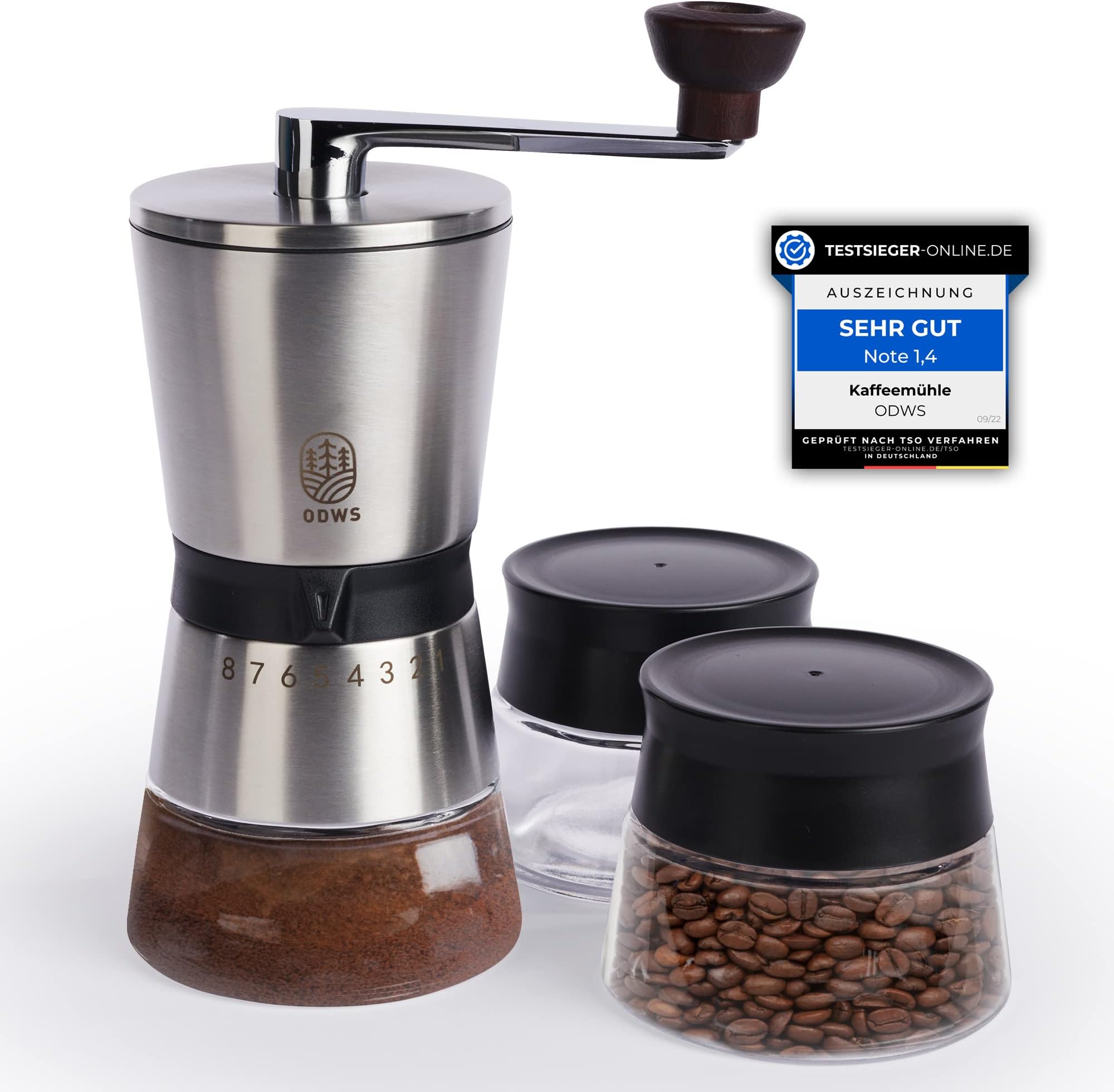 Hario Kaffeemühle "Small Coffee Grinder" MM2, Braun Amazon.de