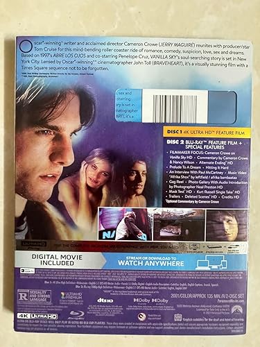 バニラ・スカイ('01米)/:ダニー・ブラムソン, :ジョナサン・サンガー Amazon.co.jp: バニラ・スカイ [DVD] : トム・クルーズ, ペネロペ